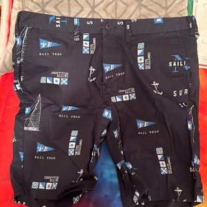 Mens Nautical Sail shorts